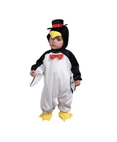 Dress Up America Penguin Hooded Romper Costume