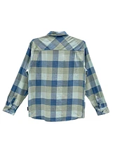 Quiksilver Men's Motherfly Flannel Long Sleeve Shirt