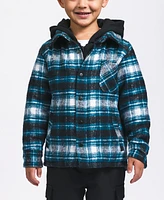 Sovereign Code Little Boys Plaid Hooded Shirt Jacket