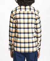 Sovereign Code Big Boys Soft Plaid Flannel Button-Up Shirt