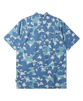 Quiksilver Men's Beach Club Casual Short Sleeve Shirt