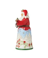 Jim Shore Song Series Santa with Holding Bells Figurine