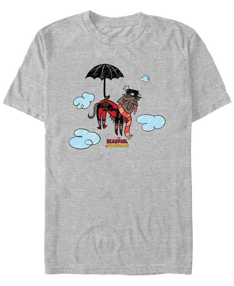 Fifth Sun Men's Mary Poppins Parody Short Sleeve T-Shirt