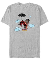 Fifth Sun Men's Mary Poppins Parody Short Sleeve T-Shirt