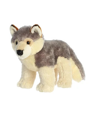 Aurora Medium Wily Flopsie Adorable Plush Toy Gray 12"