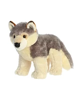 Aurora Medium Wily Flopsie Adorable Plush Toy Gray 12"