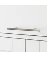 Famapy Bedroom Wardrobe Two-floor Space Armoire Closet Cabinet with Hooks