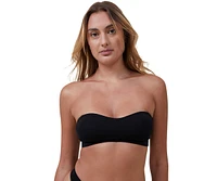 Cotton On Women's Seamless Sweetheart Padded Bandeau