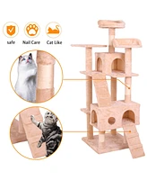 Slickblue Cat Climbing Frame – Multi-Level Structure for Scratching, Climbing, and Play