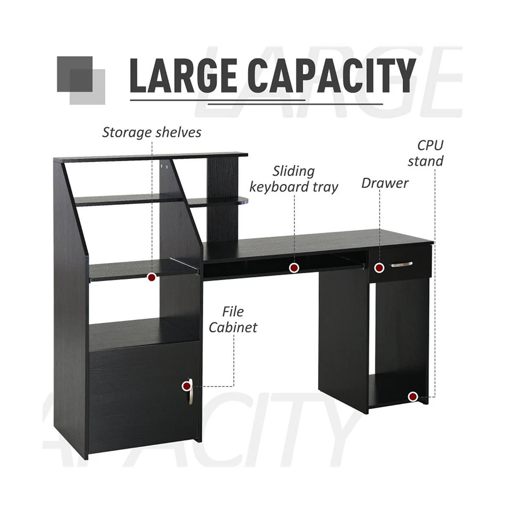Slickblue Office Computer Desk – Functional and Stylish for Professional Workspaces