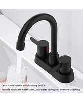 Slickblue 2-Handle Bathroom Sink Faucet Classic and Functional Design