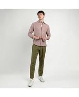 Campus Sutra Men's Nude Pink Pavement Shirt