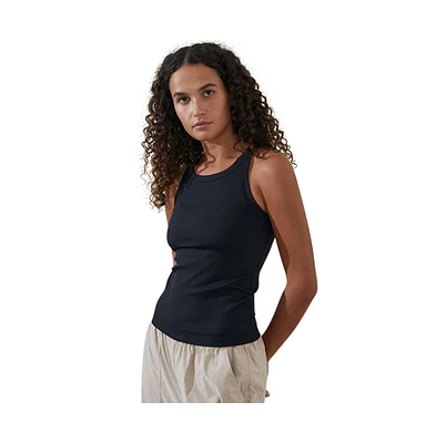 Women's Cotton On Active Rib Thin Racer Tank