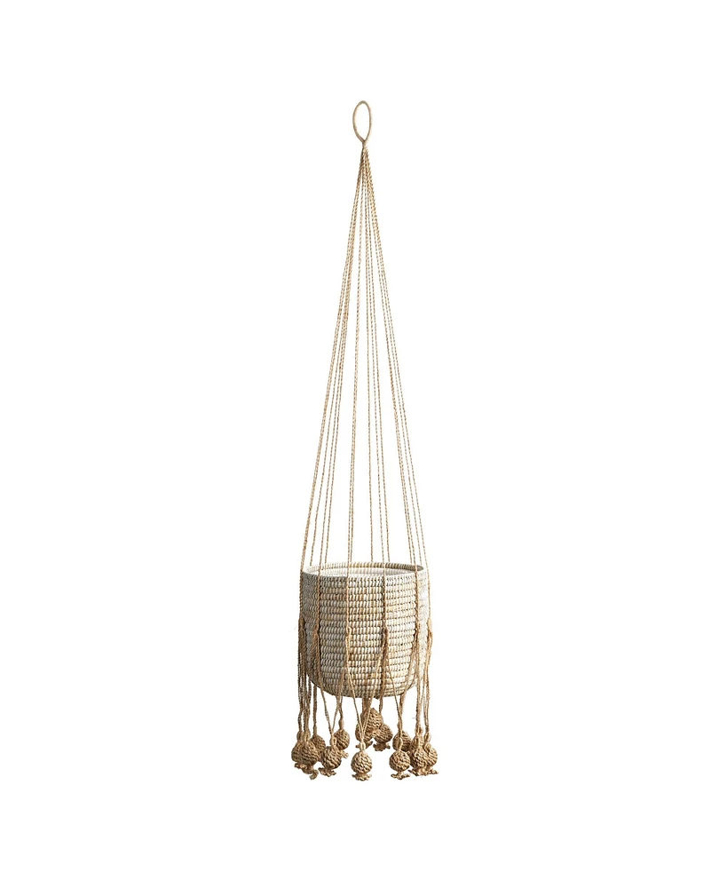 Napa Home & Garden Gaia Jute Hanging Basket 11.75"