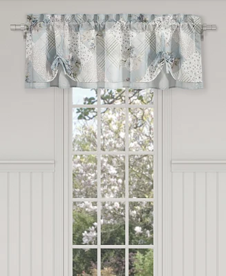 Royal Court Bungalow Tie-Up Window Valance, 18" x 72"