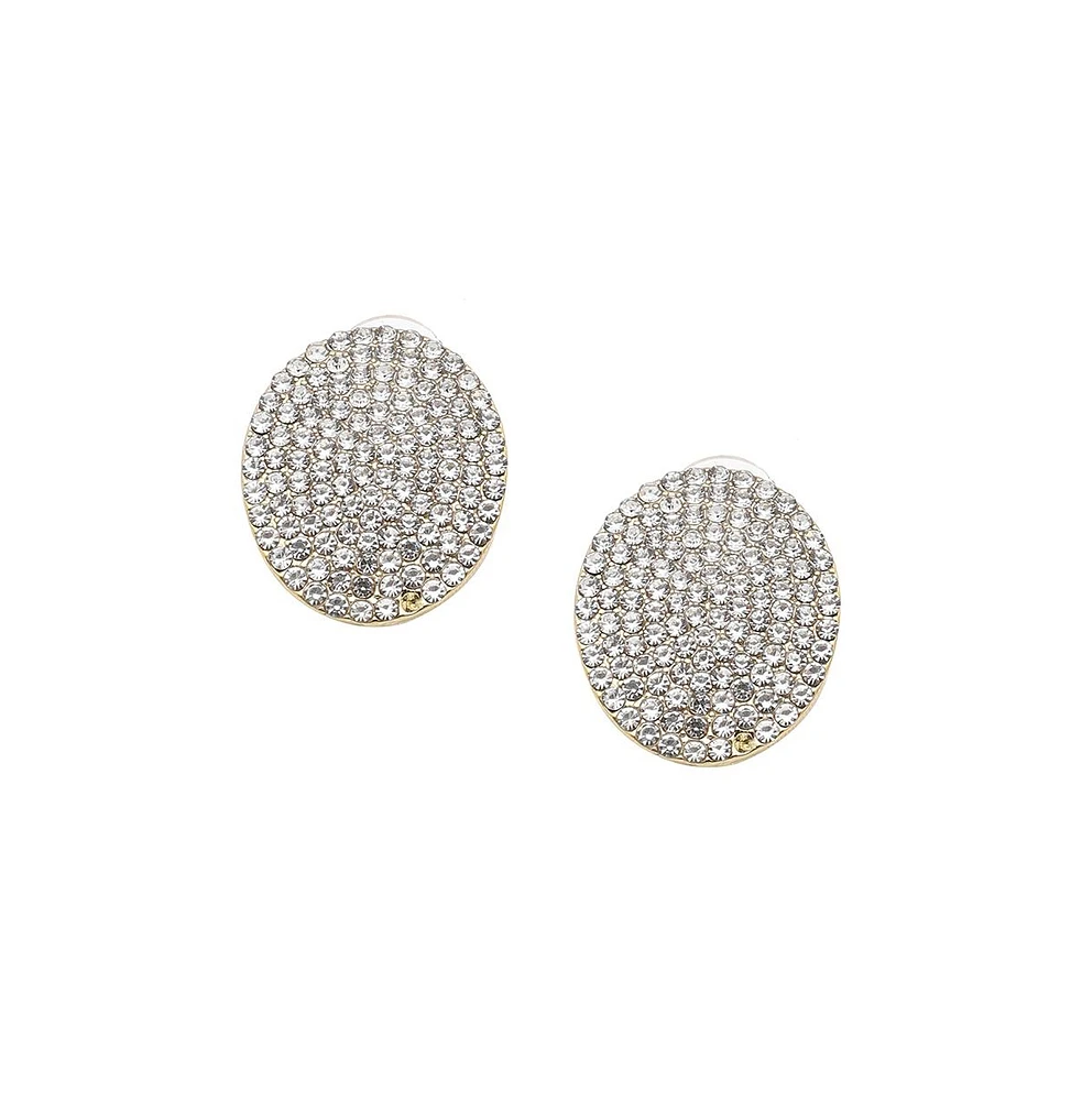 Sohi Women's Bling Stud Earrings