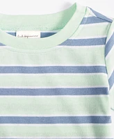 First Impressions Baby Boys Short-Sleeve Striped T-Shirt, Created for Macy's