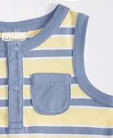 First Impressions Baby Striped Sunsuit, Created for Macy's