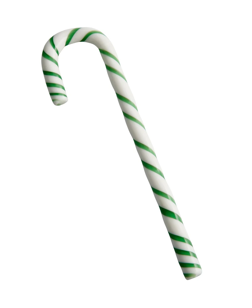 Kosta Boda Polka Candy Cane Holiday Decor