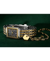 Fossil Women's Raquel Three-Hand Date Two-Tone Stainless Steel Watch and Bracelet Set, 23mm
