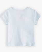 First Impressions Baby Girls Short-Sleeve 3D-Flowers Graphic T-Shirt, Exclusively at Macy's