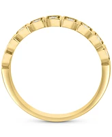Effy Diamond Square Band (1/4 ct. t.w.) in 14k Gold