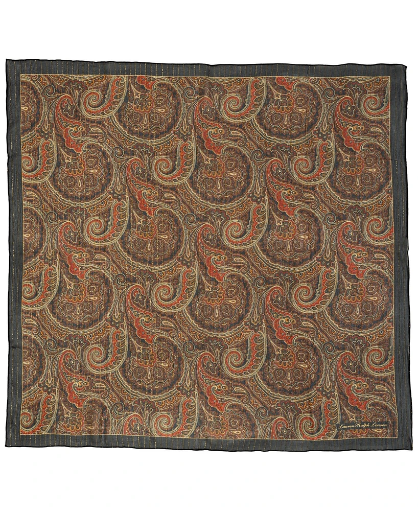 Lauren Ralph Lauren Paisley Square Scarf