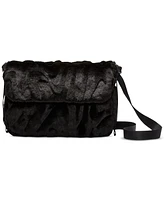 Nike Unisex Sportswear Futura 365 Faux Fur Crossbody Bag
