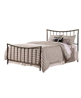 Hillsdale 48" Metal Edgewood Queen Bed