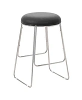 Hillsdale 26" Metal Southlake Backless Metal Counter Height Stool