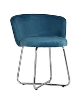Hillsdale 25" Metal Marisol Vanity Stool