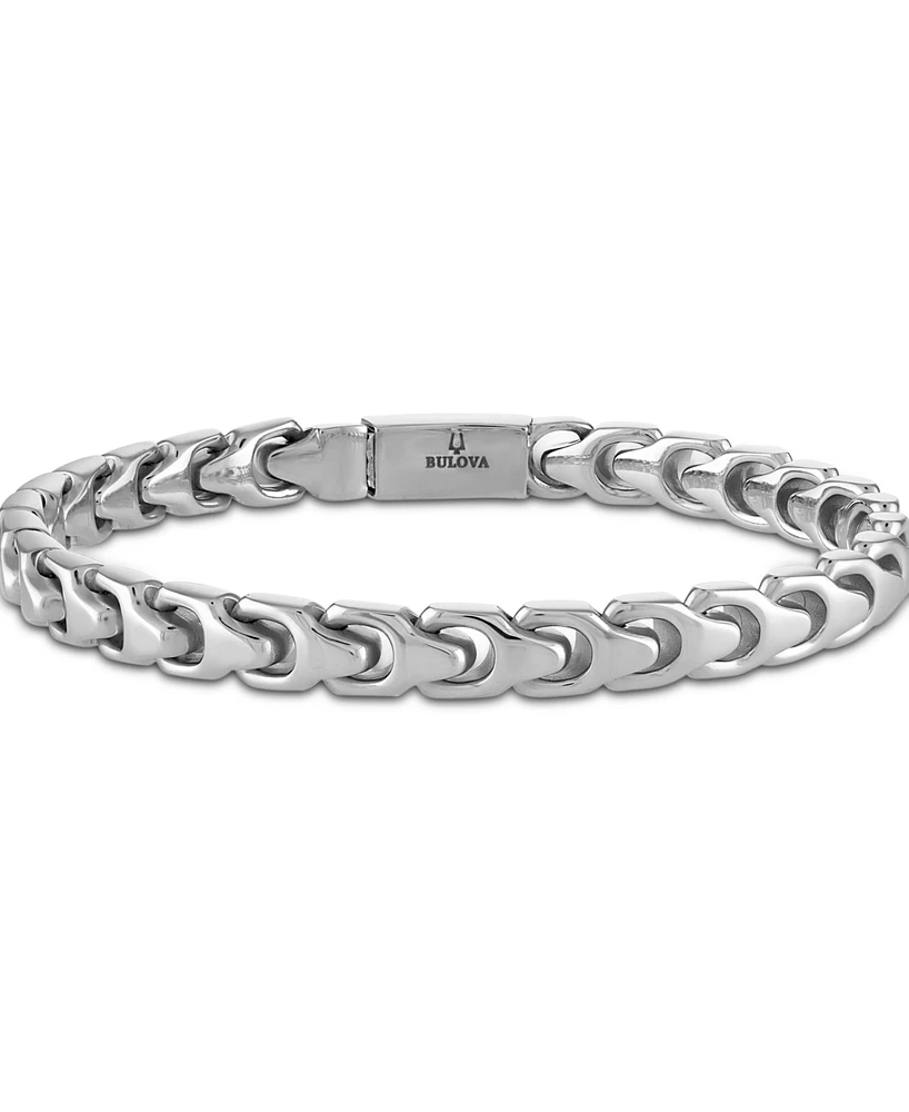 Bulova Stainless Steel Link Bracelet