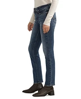 Silver Jeans Co. Women's Elyse Mid-Rise Comfort Fit Straight