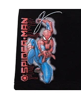 Marvel Boys Spider-Man French Terry 2 Pack Shorts to