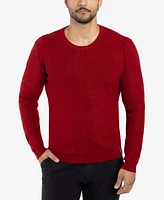 Spring + Mercer Men's Ribbed Crew Neck Sweater