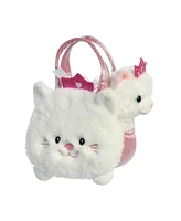 Aurora Small Pearl Kitty Fancy Pals Fashionable Plush Toy White 7"