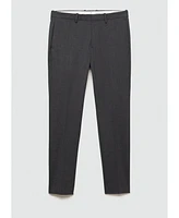 Mango Men's Stretch Fabric Super Dress Pants