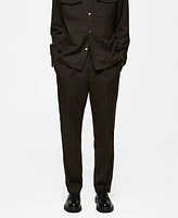 Mango Men's Pleated Pants