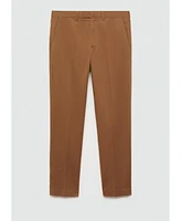 Mango Men's Regular Cotton Pants