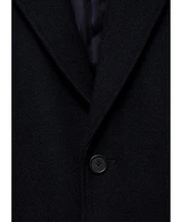 Mango Men's Lightweight Wool Coat