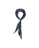 Kate Spade New York Paisley Foulard Silk Diamond Scarf