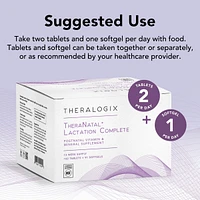 Theralogix TheraNatal Lactation Complete Postnatal Vitamins with Vitamin D