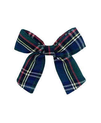 Bits & Bows Girls Plaid Hair Bow