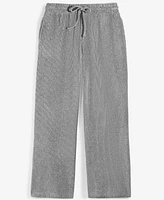 On 34th Women's Ribbed Velour Drawstring Pants