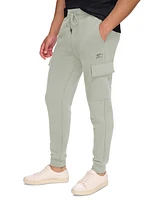 Starter Men's Classic-Fit Fleece Cargo Joggers