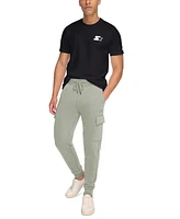 Starter Men's Classic-Fit Fleece Cargo Joggers