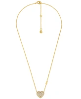 Michael Kors 14K Gold-Plated Sterling Silver Necklace and Earrings Set