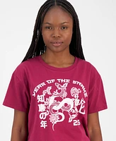 Grayson Threads, The Label Juniors' Year Of Snake Lunar New Graphic T-Shirt