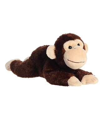 Aurora Medium Chimp Flopsie Adorable Plush Toy Brown 12"