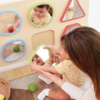 Kaplan Early Learning Wall Mounted Infant Toddler Mirror Set